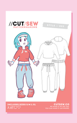 Beginner Friendly Hoodie & Joggers Sewing Pattern
