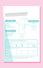 Beginner Friendly Maxi Dress Sewing Pattern