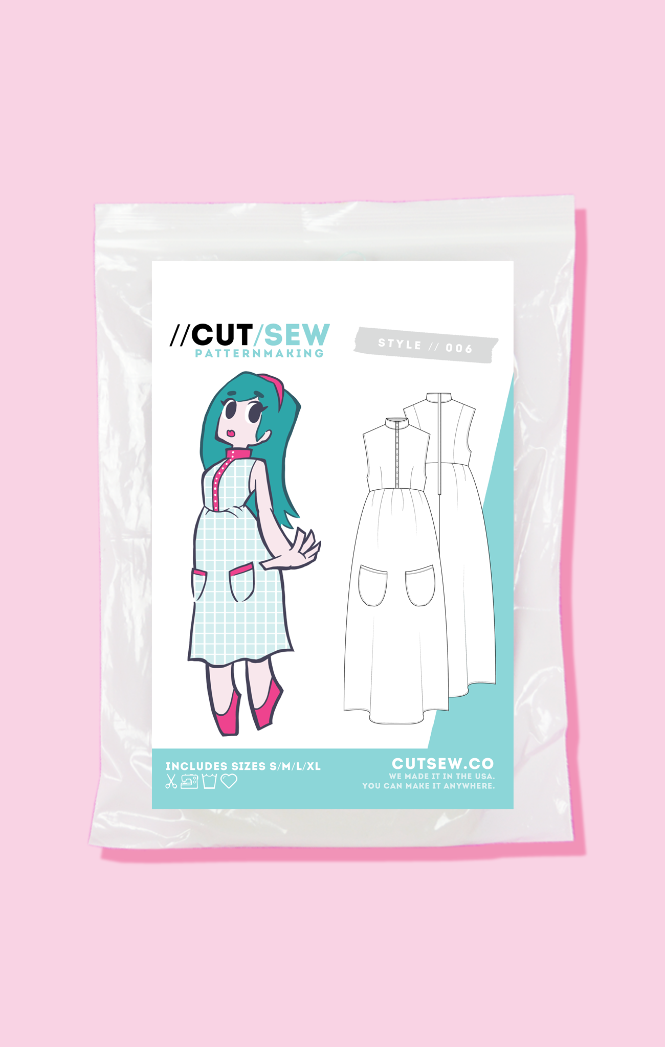 Beginner Friendly Maxi Dress Sewing Pattern