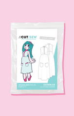 Beginner Friendly Maxi Dress Sewing Pattern
