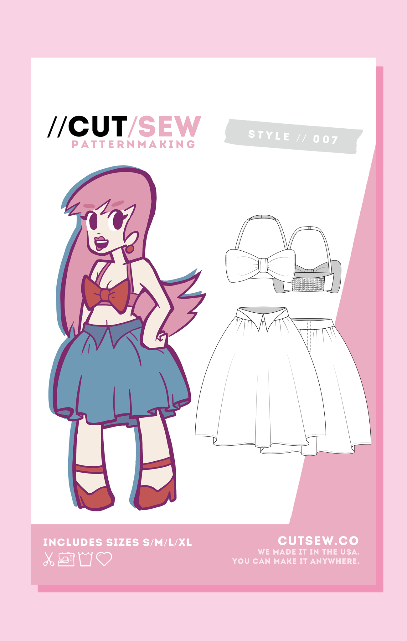 Beginner Friendly Bandeau Sewing Pattern