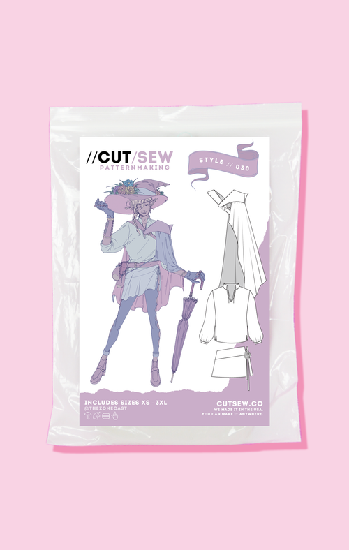 Kigurumi Sewing Pattern // CUT/SEW – CUT/SEW Patternmaking
