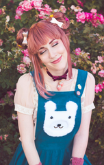 CUT/SEW Beginner Friendly Bear Pinafore Sewing Pattern