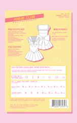 CUT/SEW Beginner Friendly Sailor Moon Sewing Pattern