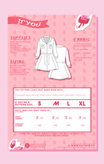 CUT/SEW Menhera Yami Kawaii J-Fashion Sewing Pattern