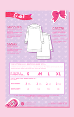 CUT/SEW Beginner Friendly Gyaru Sewing Pattern