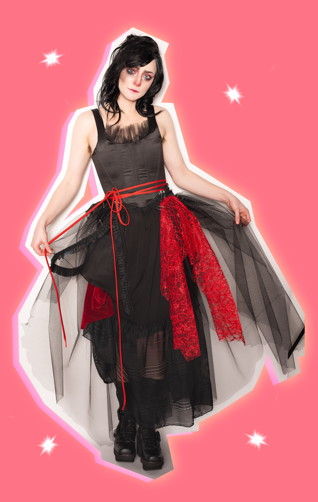 High Fashion Cropped Corset Sewing Pattern // CUT/SEW