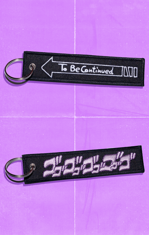 To Be Continued Anime Keychain