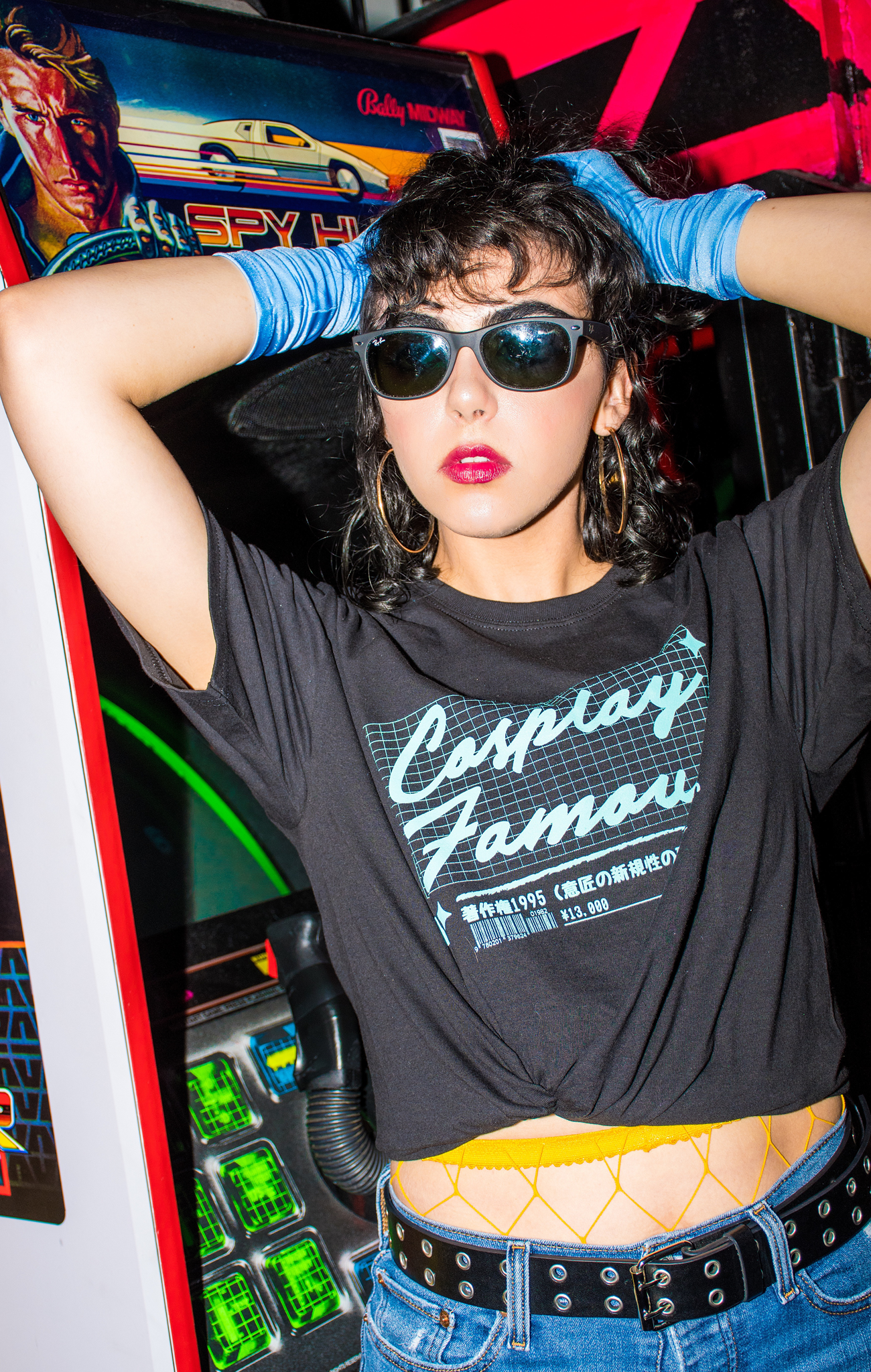 CUT/SEW 80's Cosplay Famous Neon Tee
