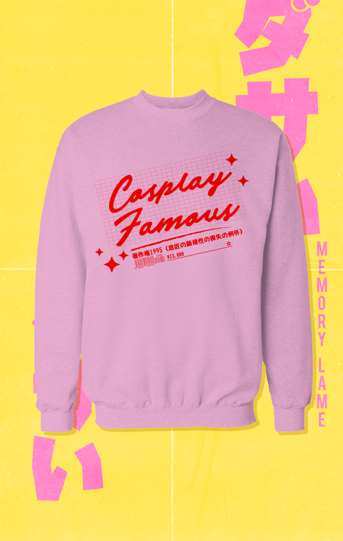 CUT/SEW Memory Lame Cosplay Famous Sweatshirt