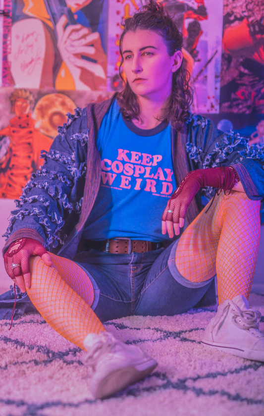 CUT/SEW Keep Cosplay Weird Ringer Tee